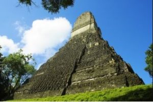 Mayan pyramid of Tikal