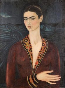 Frida Kahlo's First Self-Portrait