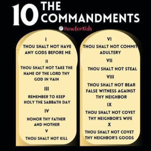 10 Commandments Explained for kids