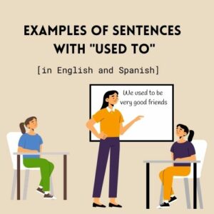Examples of sentences with "used to"